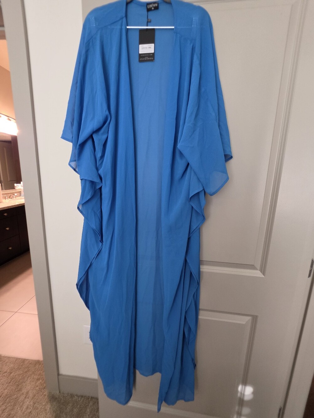 ICON Swim Escape Reality Blue Cover-Up XL